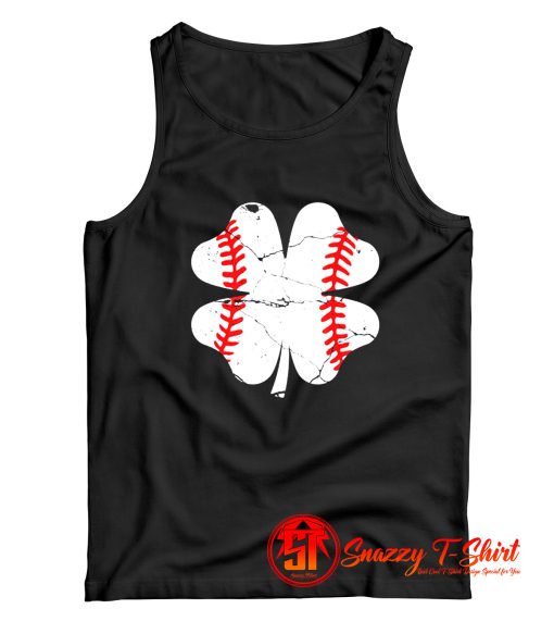 St Patricks Day Baseball Tank Top