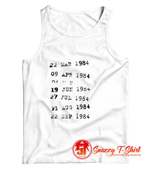 Stamped Library Card Tank Top