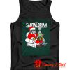 Star Christmas Baby Yoda Mandalorian Tank Top