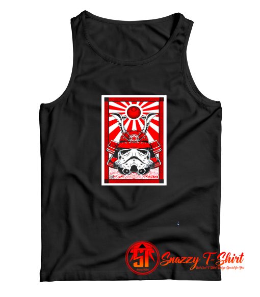 Star Wars Darth Vader Samurai Trooper Japanese Tank Top