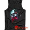 Star Wars The Mandalorian Helmet Scene Fill Tank Top