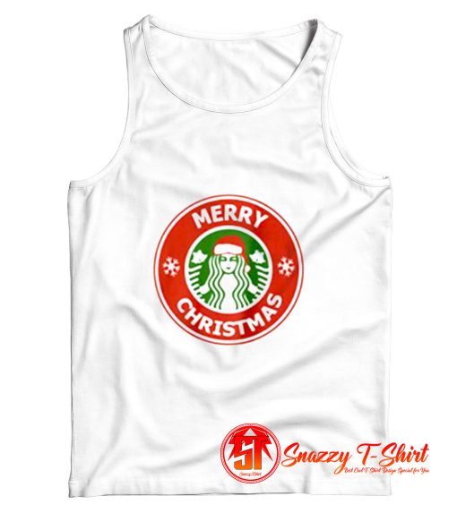 Starbucks Coffee Funny Christmas Tank Top