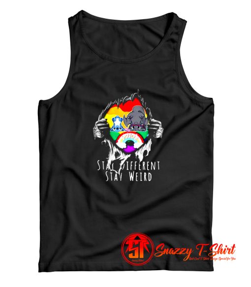 Stay Different Stay Weird Tank Top