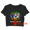 Stay Home Save Halloween Disney Crop Top Shirt