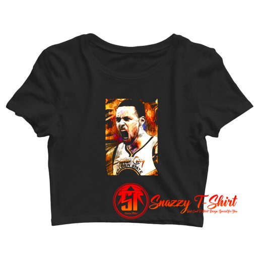 Steph Stephen Curry Basketball Crop Top Shirt