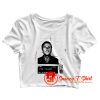 Steve Mcqueen Mugshot Crop Top Shirt