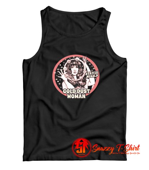 Stevie Nicks Gold Dus Woman Tank Top