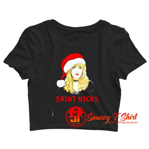 Stevie Nicks Saint Nicks Crop Top Shirt