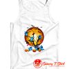 Stitch Pumpkin on tree happy Halloween Tank Top