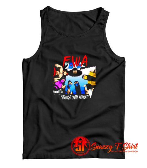 Straight Outta Kombat Game Tank Top