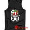 Straight Outta North Pole Christmas Tank Top