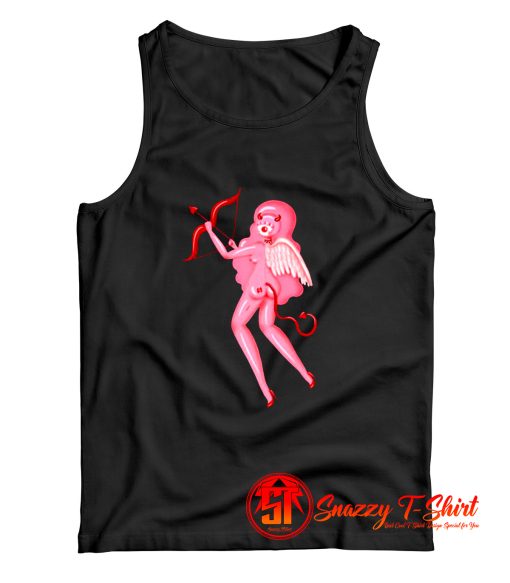 Stupid Cupid Black Tank Top