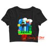 Super Asgard Bros Crop Top Shirt