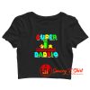 Super Dadio Gaming Crop Top Shirt