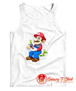 Super Mario Smoking Tank Top