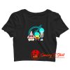 Super Saiyan SpongeBob Patrick Funny Crop Top Shirt