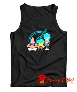 Super Saiyan SpongeBob Patrick Funny Tank Top