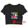 SuperTed Retro 80s Cartoon Crop Top Shirt