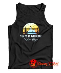 Support Wildlife Raise Boys Tank Top