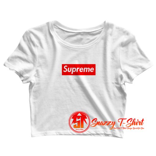 Supreme Thrasher Collabse Crop Top Shirt