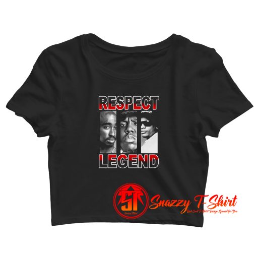 Swag Point Hip Hop Respect Legend Crop Top Shirt