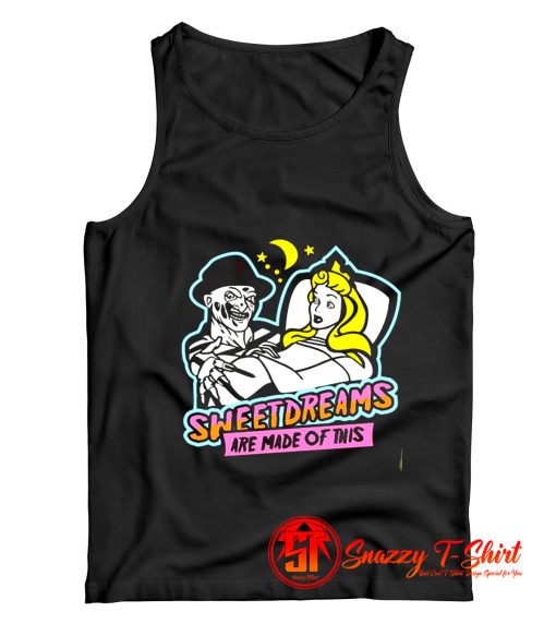 Sweet Dreams Freddy Kreuger Princess Aurora Tank Top