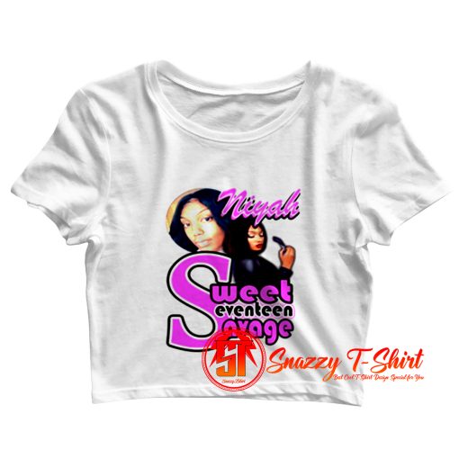 Sweet Seventeen Savage Megan Thee Stallion Crop Top Shirt