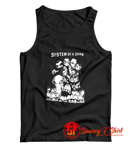 System Of A Down Hard Rock Band Tank Top