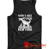 T Rex Attacks New York Tank Top