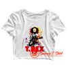 T. Rex Rock Band Crop Top Shirt