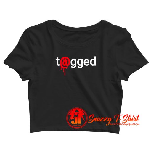 T@gged Graphic Crop Top Shirt