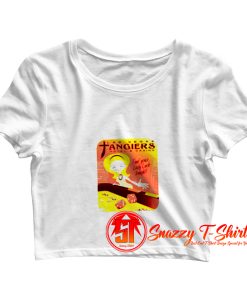 TANGIERS Lady Luck Crop Top Shirt