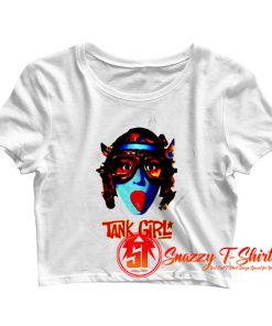 TANK GIRL Vintage Retro Crop Top Shirt