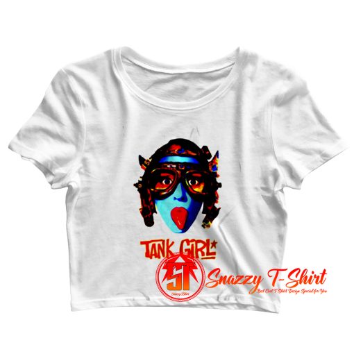 TANK GIRL Vintage Retro Crop Top Shirt