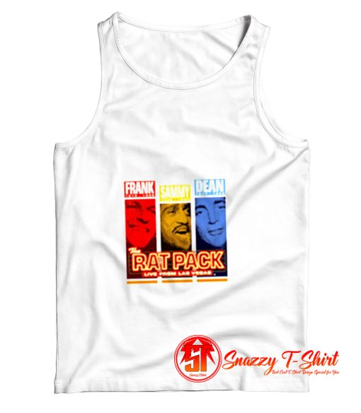 THE RAT PACK Inspired Extinct FrankSammy Dean Tank Top