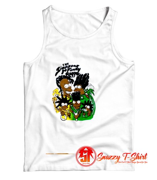 THE SIMPSONS GO FUNKY REGGAE Tank Top