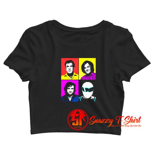 TOP GEAR Poster Crop Top Shirt