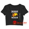 Tacocat spelled backwards is Tacocat Crop Top Shirt