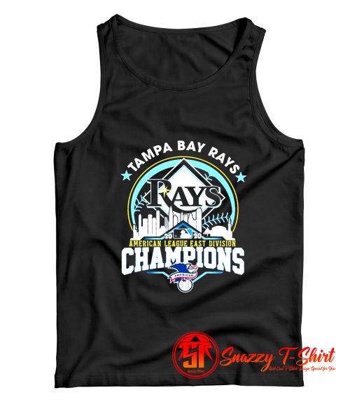 Tampa Bay Rays American League Champions Tank Top