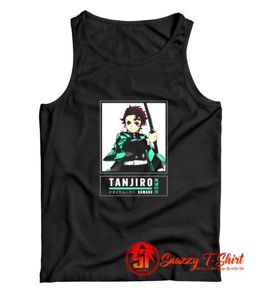 Tanjiro Kamado Kimetsu no Yaiba Tank Top