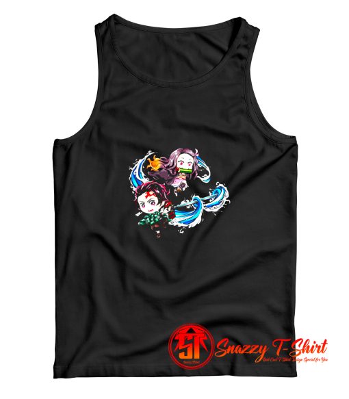 Tanjiro Nezuko Kamado CHIBI Tank Top