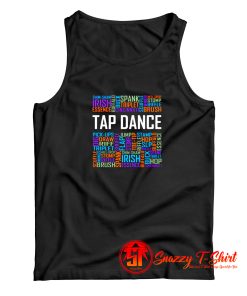 Tap Dance Words Tank Top