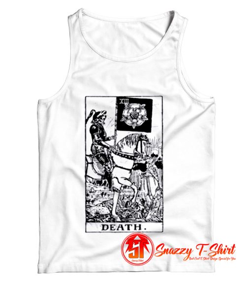 Tarot Karte Card Okkult Occult Esoterik Wahrsagen Fortune Telling Death Tod Tank Top