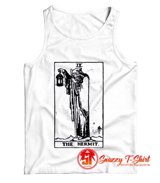 Tarot Karte Card Okkult Occult Esoterik Wahrsagen Fortune Telling Hermit Eremit Tank Top