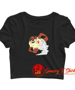 Tasmanian Devil Spinning Fast Crop Top Shirt