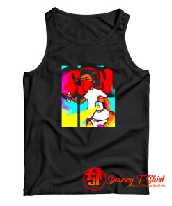 Tattoo Artist Ron Rich Graffiti Tank Top