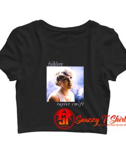 Taylor Swift Folklore Album Crop Top Shirt