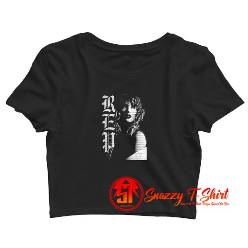 Taylor Swift Rep Crop Top Shirt