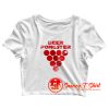 Team Beer Pongsters Crop Top Shirt