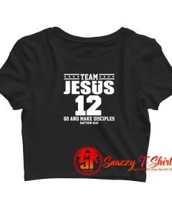 Team Jesus Christian Crop Top Shirt